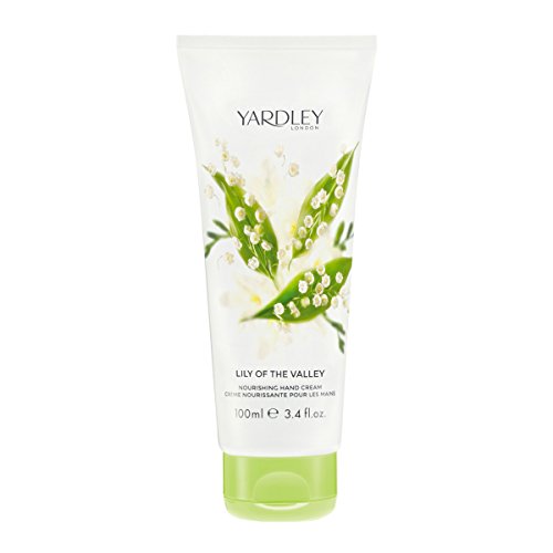 Yardley of London Nourishing Hand & Nail Cream for Women, Lily of The Valley, 3.4 Ounce