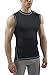 SUB Sports DUAL Mens Compression Top - Cap Sleeve All Season Base Layer