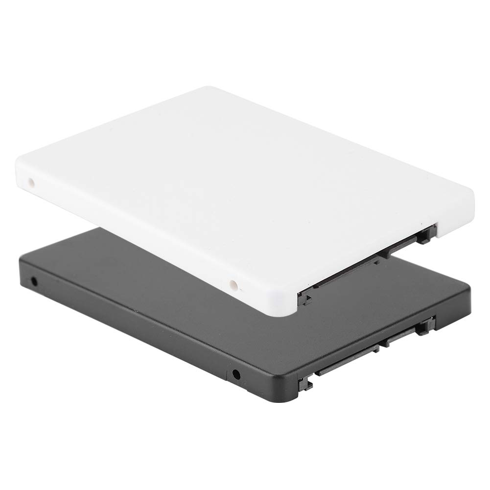 Diyeeni M.2 NGFF SSD to SATA III 2.5 Inch Adapter, M2 to SATA 3.0 SSD Converter Card, Support SATA B + M Key/M Key (White)