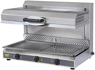 Roller Grill 800mm Electric Sliding Salamander Grill with Plate Detection System SEM800PDS