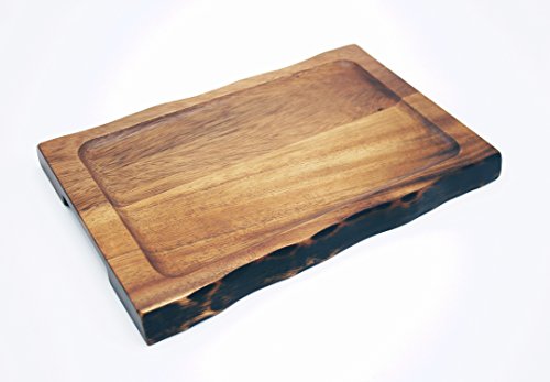 tray  from FAAY it is a 12 x 8 x 1 inch tray made from acacia wood