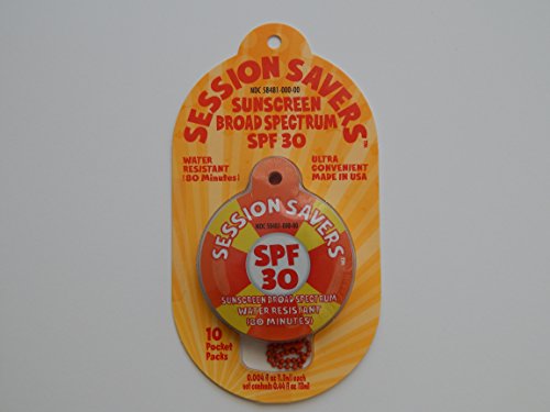 Session Savers Sunscreen