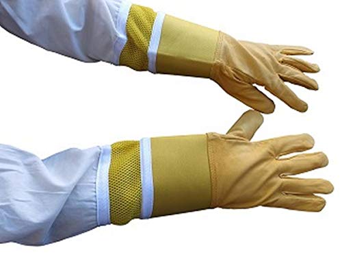 OZ ARMOUR Double Layer MESH Ventilated Jacket Fencing Veil with Free Gloves (Large)
