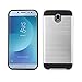 Samsung Galaxy J5 Pro / J530 Case, Samsung Galaxy J5 (2017) Case, Slim Armor Hybrid Cover [Scratch/Dust Proof] Defender Dual Layer Shockproof Protection Case (VGC Silver)