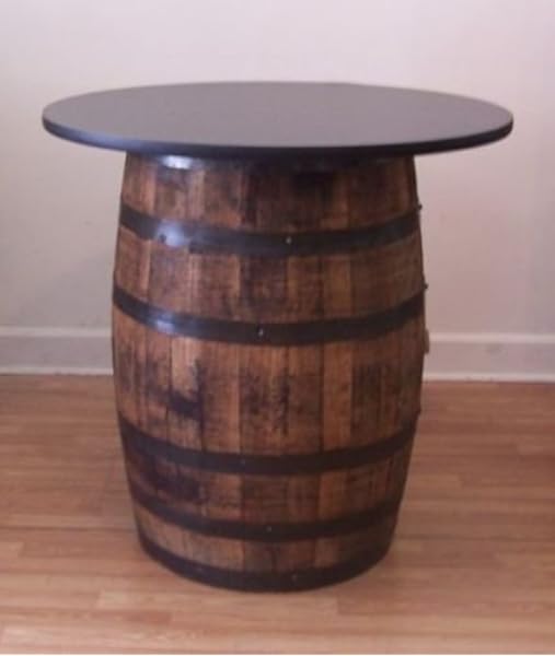 barrel lamp table
