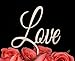 LOVENJOY Gift Boxed Love Cake Topper Wedding Decoration, Rustic Wood