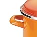 Rachael Ray Enamel on Steel Stock Pot/Stockpot with Lid - 12 Quart, Orange