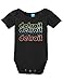 Detroit Michigan Retro Onesie Funny Bodysuit Baby Romper
