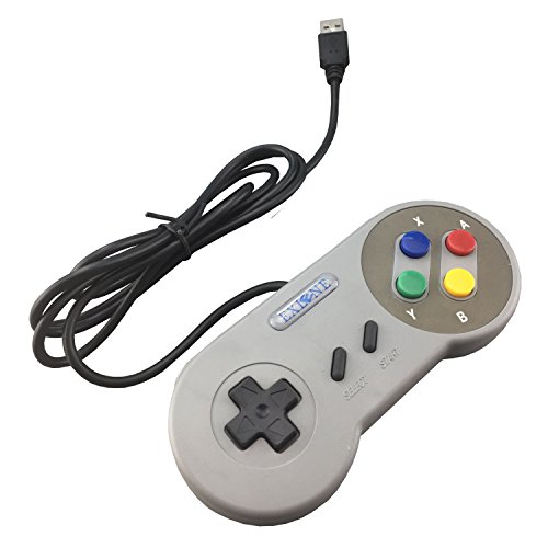 Exlene® 3 Pack Retro USB SNES Super Nintendo Game Controller Gamepad Joystick for Windows PC/MAC - Thumbnail 2