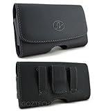 [A4T]Leather Belt Clip Case Holster for LG G3 fits WITH OTTERBOX DEFENDER ON IT