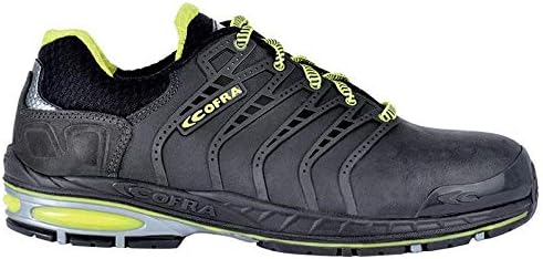 Cofra 19030-000.W47 Size 47 "Fotofinish" S3 SRC Safety Shoes - Black - EN safety certified