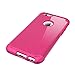 LUVVITT [Ultra Armor] Shock Absorbing Case Best Heavy Duty Dual Layer Tough Cover for Apple Phone 6 / Phone 6s (4.7) - Neon Pink