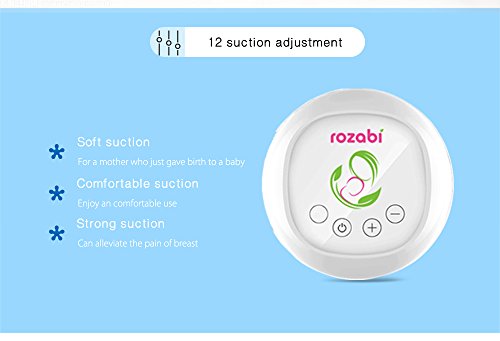 image for ROZABI BASIC – Double Electric Breast Pump/ 12 Levels Of Suction Pow