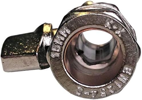 Large Bore 15mm Isolation Valve with Butterfly Handle, Pipe Size - 15mm - Image 4