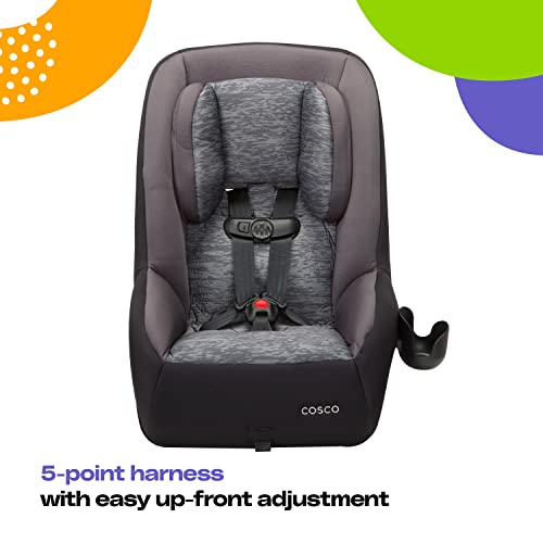 Cosco Mighty Fit 65 DX Convertible Car Seat, Heather Onyx Pricepulse
