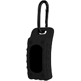 Chanvoo Silicone Case for Go-tcha Evolve with Keychain Carabine (Black)