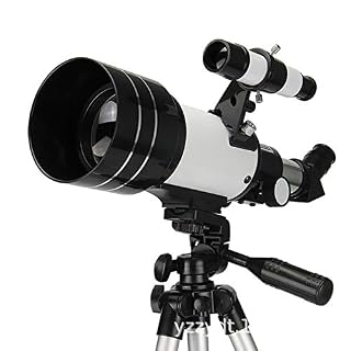 CreazyDog, Astronomy 400mm(f/5.7) Telescope for Kids & Adults 70mm Refractor with Finder Scope & Tripod to Observe Moon and Planet