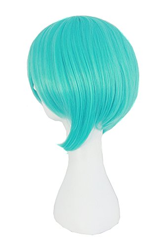 MapofBeauty 47"/120cm Fashion Long Straight Cosplay Wig (Light Blue)
