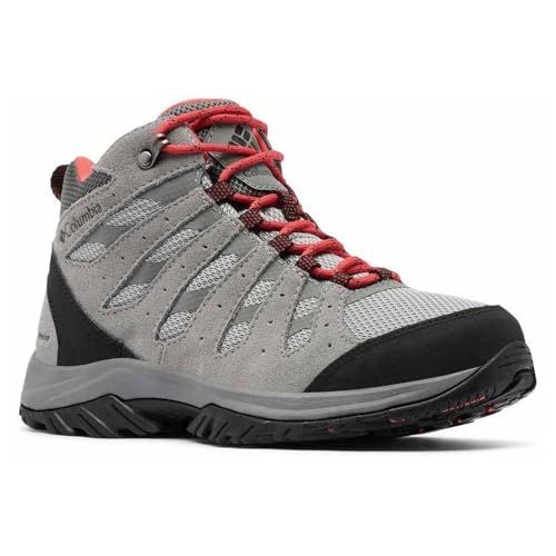 Redmond 3 Mid Wp, Scarponi da trekking ed escursionismo impermeabili a vita media Donna, Steam Red Coral 2025, 38 EU