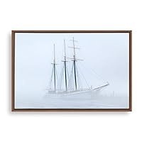 Framed Canvas Wall Art Voyage Canvas Prints Home Artwork Decoration for Living Room,Bedroom - 16x24 inches