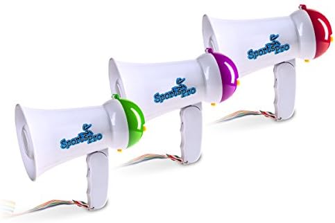 Sports Pro Kids Fun Megaphone 10W Bullhorn/Megaphone with Siren