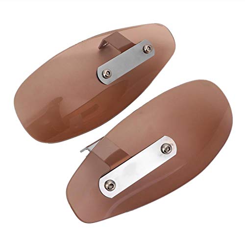 Motorfiets windschermen, 10 mm/0,4 inch universele motorfiets handbescherming windschermbeschermer(Tawny) - Image 8