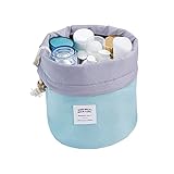 Waterproof Travel Makeup bag Bathroom bag Travel Kit Organizer Cosmetic Bag Carry On Case Bag(skyblue)
