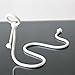 Ummit® Magic Lasso Rope Wine Bottle Holder Floating Illusion Rope Rack Stand, White