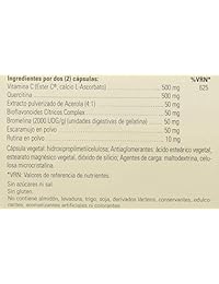 Solgar – Quercetin Complex con Ester-C Plus Cápsulas Vegetales, E2319, 1, 1