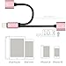 Dreamvasion l023 Dual 2-in-1 Lightning to Lightning Audio Headphone Splitter and Charging Cable for IPhone 7/7 Plus, Support Music and Calling, 92004