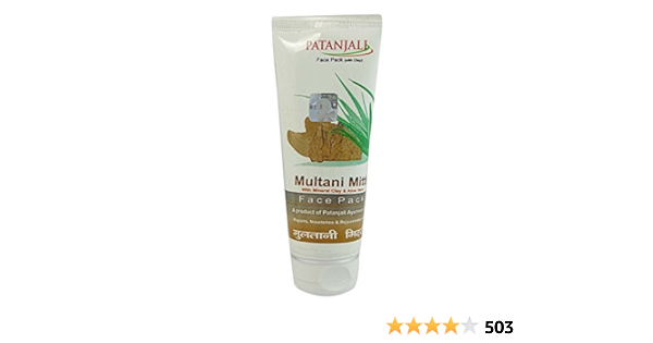 patanjali charcoal face pack