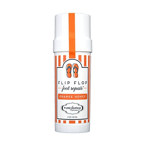 Flip Flop Foot Repair by PURE Factory - Orange Honey 2 oz. Moisturizer Feet