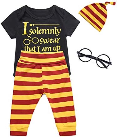 3PCS Outfit Set Baby Boys Girls Short Sleeve Bodysuit