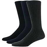 Dress Sock, Gmark Men's 99.9% Anti-bacteria Silver Ions for Smelly Feet 3/6-Pair