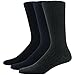 Silver Ions Dress Sock, Gmark Men's 99.9% Anti-bacteria Sock for Smelly Feet 3/6-Pair