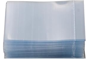 Supplement and Supply 55 x 28 mm Clear Perforated Shrink Band for Large Boston Rounds, Cylinder Bottles, Carafe Bottles and More. [Compatible Diameter: 1 1/4”] - Bundle of 1,000