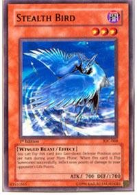 Yu-Gi-Oh! - Stealth Bird (IOC-068) - Invasion of Chaos - Unlimited Edition - Common