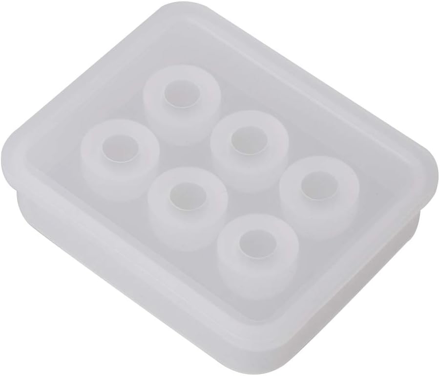Dchaochao Silicone Mold DIY Epoxy Resin Crafts,12mm Ball Silicone Mold for Jewelry Pendant Making Molds Craft Tools