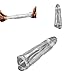 ULTNICE Condom Delay Extension Crystal Sleeve Ring Delay Impotence Extension Condom Cover (Transparent)