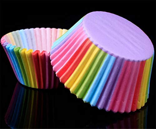 TMROW Baking Cups- Disposable Cupcake Liners Muffin Paper Cups Pack of 100 - Thumbnail 2