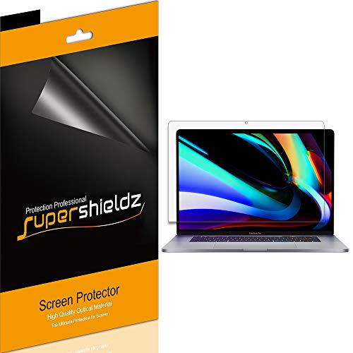 (3 Pack) Supershieldz Designed for MacBook Pro 16 inch (20192020 Model