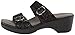 Dansko Women's Sophie Slide Sandal Black Drizzle Suede 39 M EU (8.5-9 US)