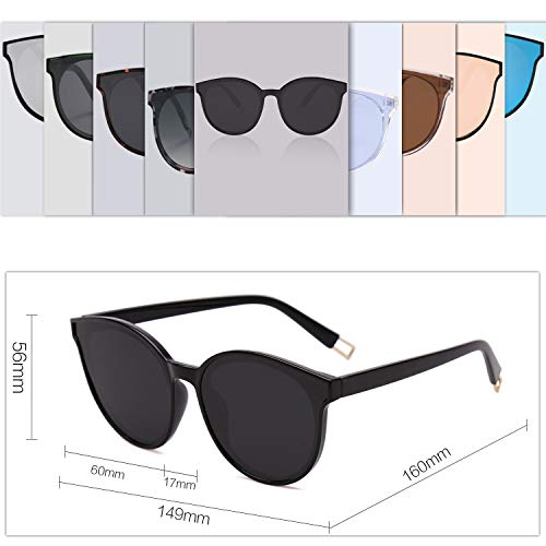 2 SOJOS+Round+Sunglasses+Mirrored+SJ2057