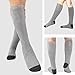 MMlove Electric Heated Socks Rechargeable Battery Thermal Socks Winter Foot Warmers for Men Women