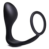 Qise Butt Plug & Erection Enhancing Cock Ring Combo, 2.1 Ounce