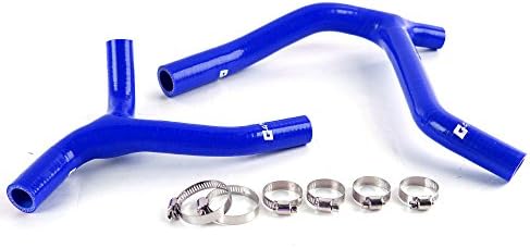 Silicone Radiator Hose Coolant Y Kit Clamps For KAWASAKI KX450F/KXF450 2006 2007 2008 Blue