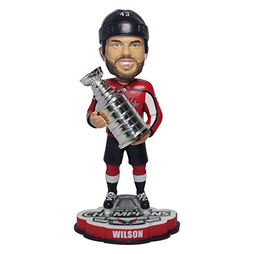 2018 Stanley Cup Champions Tom Wilson #43 (Washington Capitals) 8" NHL Bobblehead by Foco