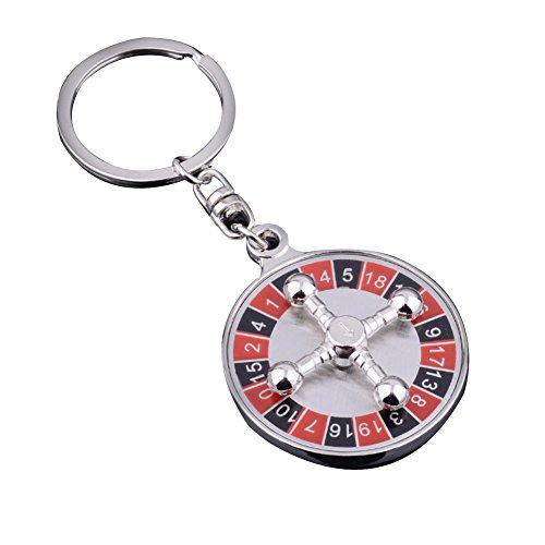 Top roulette keychain