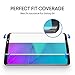 QEONIX Galaxy S9 Screen Protector - Real HD Full Frame Tempered Glass, 3D Touch, 9H Hardness, Case Friendly [2-Pack]