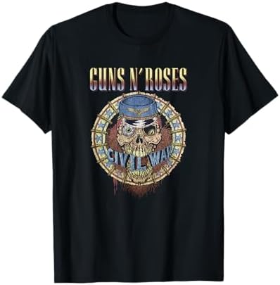 Amazon.com: Womens Guns N' Roses Bullet V-Neck T-Shirt Small